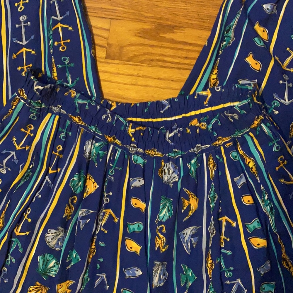 Vintage Pendelton size 12 aquatic print  pants - Picture 6 of 6